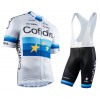 Completo Maglia + Pantaloncino con bretelle 2020 Team Cofidis N002